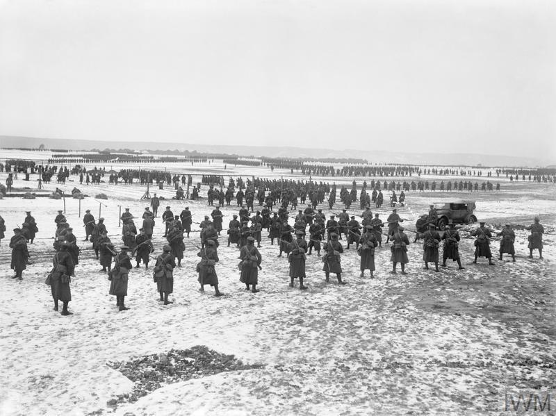 Etaples training camp - courtesy Imperial War Museum