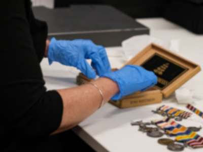 Anzac Memorial Unearthed - collection objects
